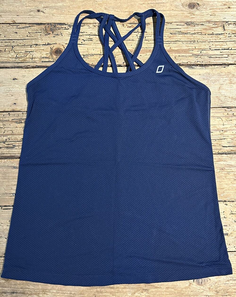 Lorna Jane Women’s Size M Navy Blue Racerback Tank